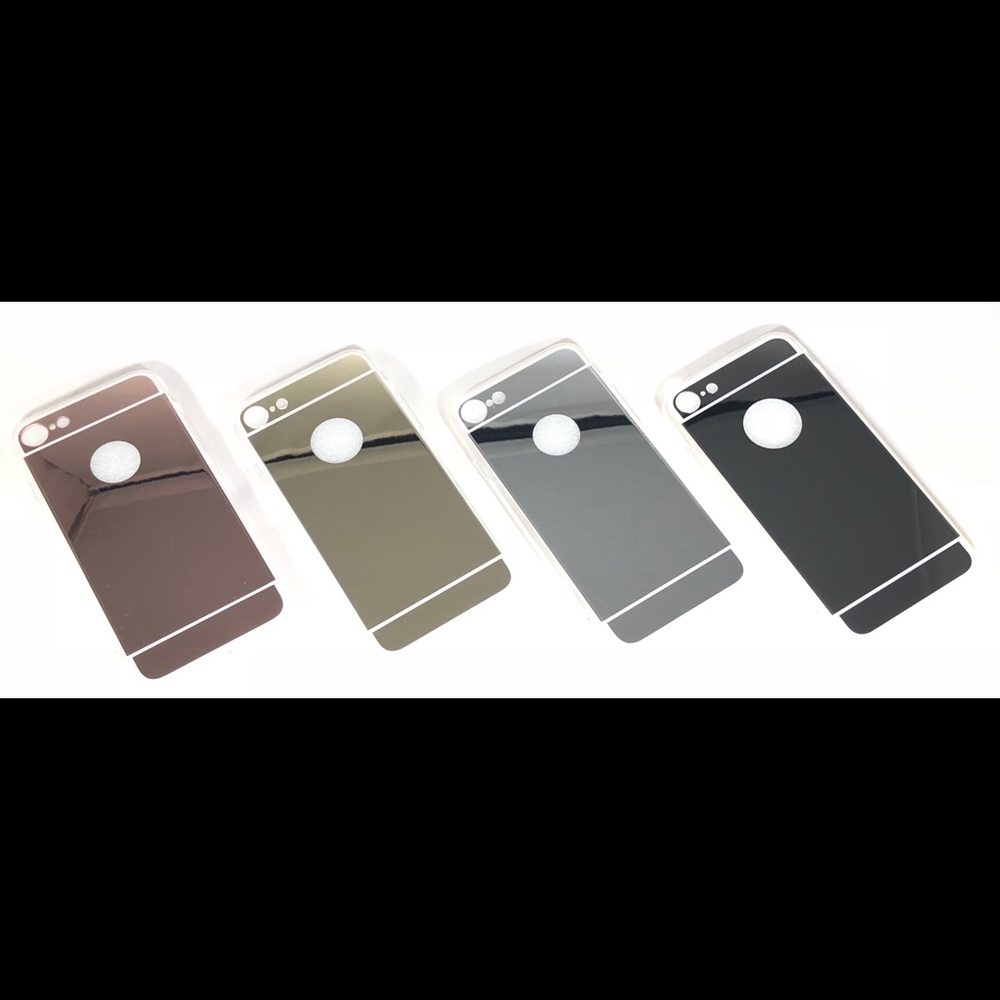 Iphone7 Shockproof Mirror TPU Silicone Women Case